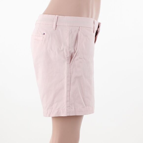 Tommy Hilfiger Women's 5 Inch Chino Shorts in Pink - Picture 5 of 6
